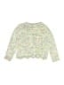 Design History 100% Polyester Tweed Yellow Pullover Sweater Size 4 - photo 2