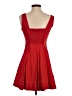 Gap Solid Red Cocktail Dress Size XS - photo 2