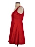 Gap Solid Red Cocktail Dress Size XS - photo 5