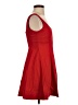 Gap Solid Red Cocktail Dress Size XS - photo 4