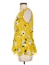 CAbi 100% Polyester Yellow Sleeveless Blouse Size S - photo 5