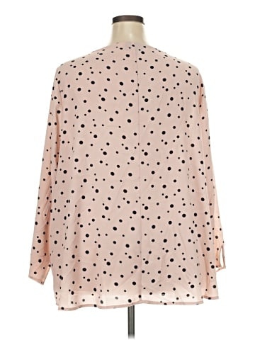 Lane Bryant Outlet 3/4 Sleeve Blouse (view 2)
