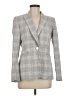 Calvin Klein Houndstooth Gray Blazer Size 6 - photo 1
