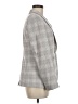 Calvin Klein Houndstooth Gray Blazer Size 6 - photo 4