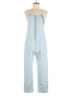 Zara 100% Cotton Blue Overalls Size XS - photo 1