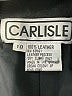 Carlisle 100% Leather Solid Black Leather Jacket Size 10 - photo 3