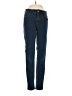 Curve Appeal Solid Blue Jeans Size 4 - photo 1