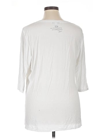 Peace Love World 3/4 Sleeve Top (view 2)