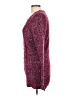 St. John's Bay Tweed Burgundy Pullover Sweater Size L - photo 5