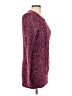 St. John's Bay Tweed Burgundy Pullover Sweater Size L - photo 4