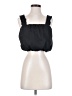Leith 100% Cotton Black Sleeveless Blouse Size S - photo 1