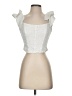 Bebe Solid Ivory Sleeveless Blouse Size 0 - photo 1