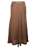 DKNY 100% Polyester Solid Brown Casual Skirt Size M - photo 2