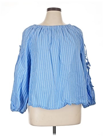 Free Assembly 3/4 Sleeve Blouse (view 1)