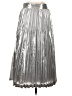 BCBGMAXAZRIA Metallic Silver Formal Skirt Size 4 - photo 2