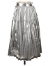 BCBGMAXAZRIA Metallic Silver Formal Skirt Size 2 - photo 1