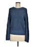 Ann Taylor LOFT 100% Linen Solid Blue Pullover Sweater Size M - photo 1