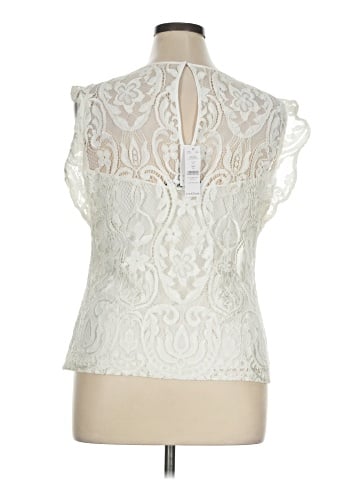 White House Black Market Sleeveless Blouse (view 2)