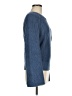 Ann Taylor LOFT 100% Linen Solid Blue Pullover Sweater Size M - photo 4