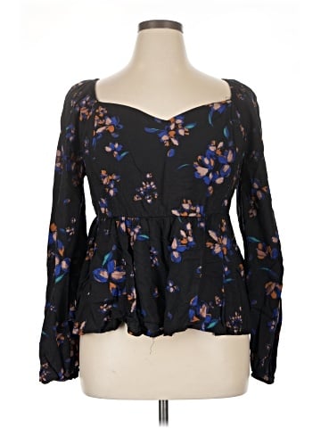 Ava & Viv Long Sleeve Blouse (view 1)