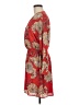 Express 100% Polyester Paisley Red Casual Dress Size M - photo 5