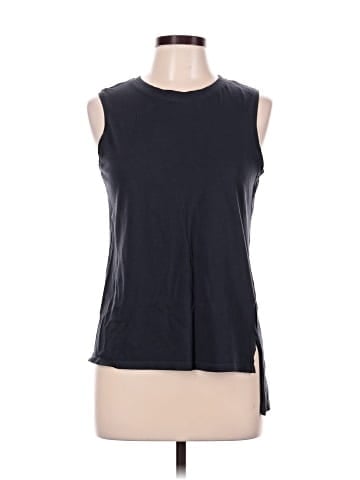 Zara W&B Collection Sleeveless T-Shirt (view 1)