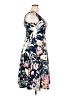 Unbranded Floral Blue Casual Dress Size 3X - photo 4