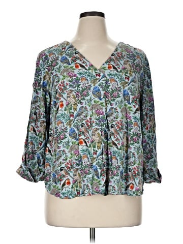 J.Jill 3/4 Sleeve Blouse (view 1)