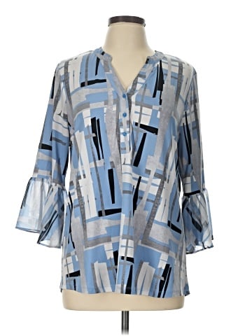Alfani 3/4 Sleeve Blouse (view 1)