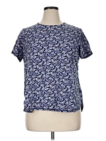 J.Jill Short Sleeve Blouse (view 1)