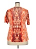 New Directions 100% Polyester Orange Short Sleeve Blouse Size 2X - photo 2