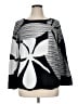 Chico's Graphic Black Pullover Sweater Size XL (3) - photo 1