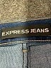 Express Jeans Solid Blue Jeans Size 10 - photo 7