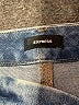 Express Stripes Blue Jeans Size M - photo 7