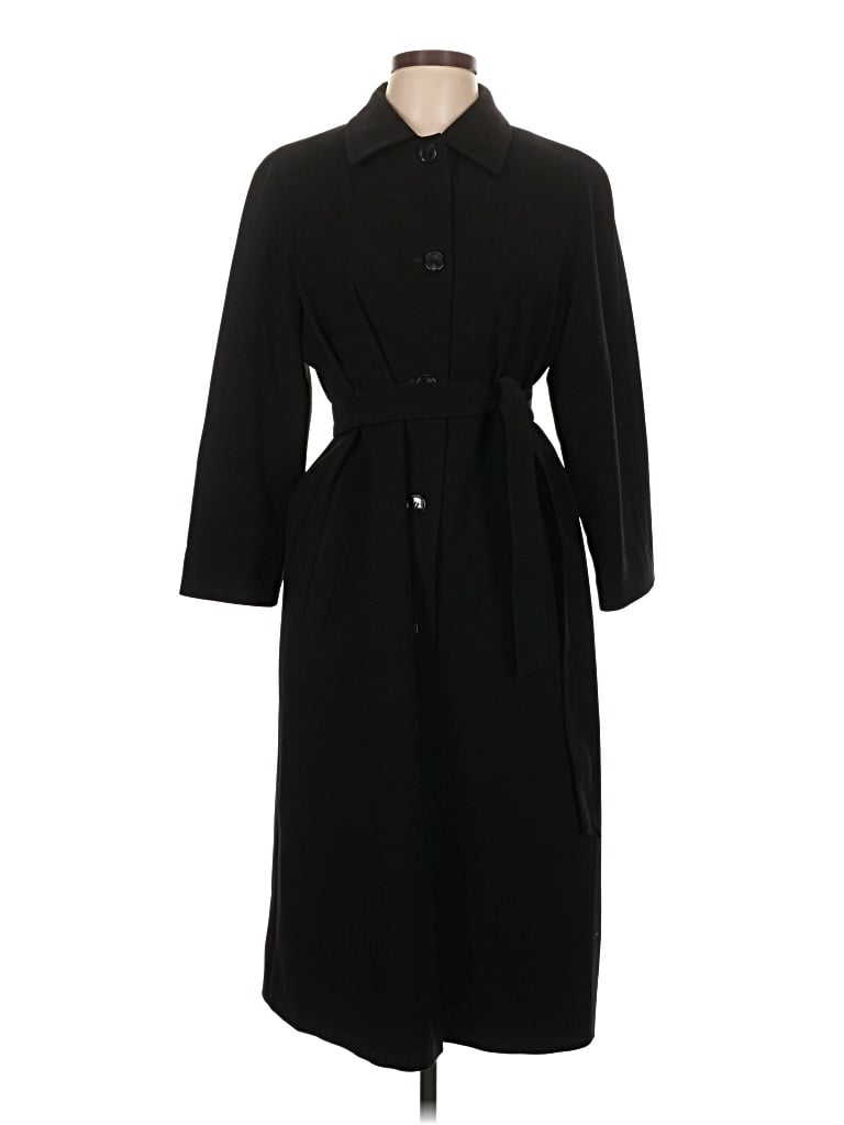 Pre-owned Gallery Trenchcoat In Black