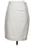 Express Solid Ivory Formal Skirt Size 4 - photo 1
