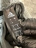 Adidas 100% Polyester Graphic Gray Athletic Shorts Size S - photo 3