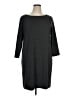Gap Solid Gray Casual Dress Size XL - photo 1