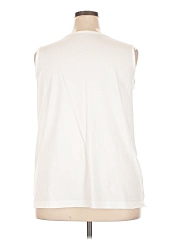 Lands' End Sleeveless T-Shirt (view 2)
