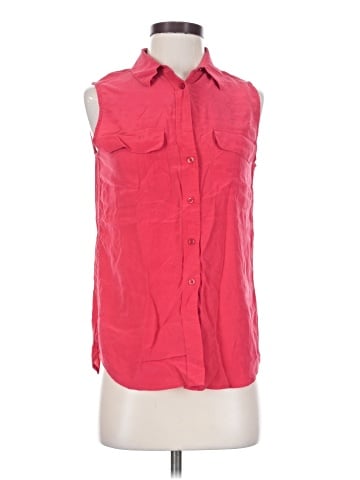Equipment Sleeveless Silk Top (view 1)
