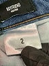 Express Graphic Blue Jeans Size 2 - photo 8