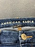 American Eagle Outfitters Solid Blue Jeans Size 4L - photo 7