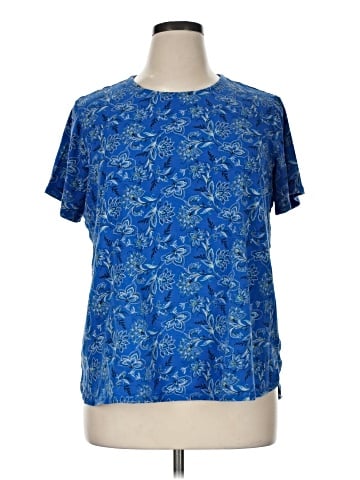 J.Jill Short Sleeve Blouse (view 1)