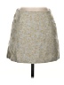 Ecote Animal Print Gray Casual Skirt Size 2 - photo 1