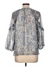 Veronica M. 100% Polyester Gray 3/4 Sleeve Blouse Size L - photo 2