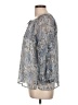 Veronica M. 100% Polyester Gray 3/4 Sleeve Blouse Size L - photo 5