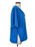 Shein Blue Short Sleeve Blouse Size 4 - photo 4