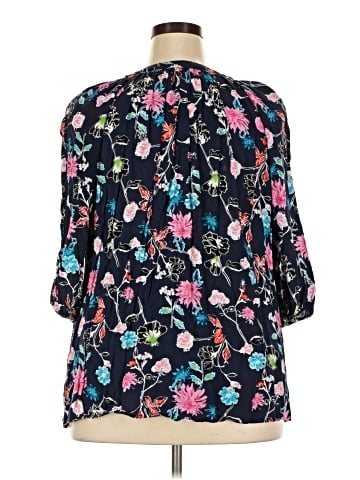 Rose & Thyme 3/4 Sleeve Blouse (view 2)