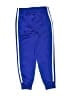 Adidas 100% Polyester Blue Track Pants Size 5 - photo 2