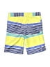 Tea 100% Polyester Yellow Board Shorts Size 4 - photo 2